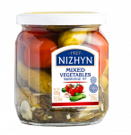MARINATED MIXED VEGETABLES (tomatoes and cucumbers) NEZHIN STYLE № 7
